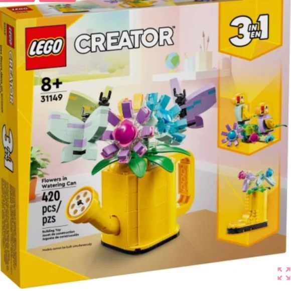 LEGO Creator 3-in-1 Colorful Flower Set - Picture 1 of 3
